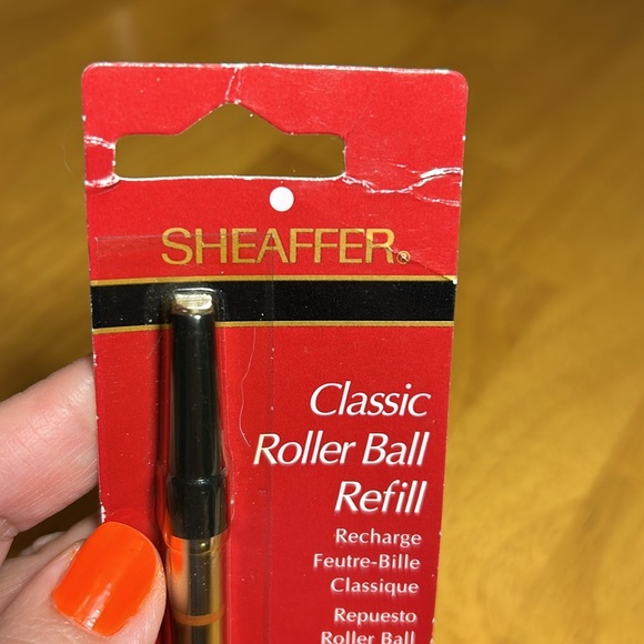 New Sheaffer Classic Roller Ball Refill Medium Black Pen refill No Nonsense USA - Picture 3 of 10